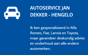 Winterbanden Hengelo - Autoservice Jan Dekker